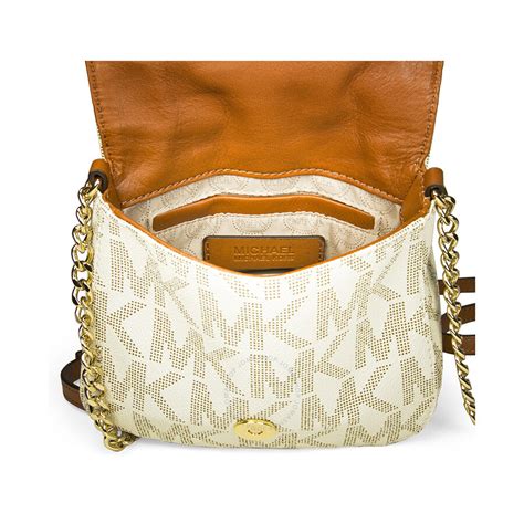 michael michael kors fulton handtasche vanilla|Michael Kors fulton bag.